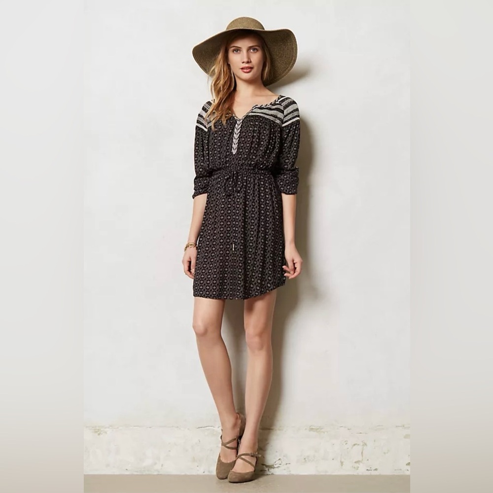 Anthropologie Holding Horses Mojave Peasant Dress- M